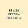 Kit Média Espessura (Resistente UV) | 1,0kg